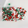 Atacado bola de pelo cor mista alta elasticidade diy jardim de infância infantil material de produção criativa cor pequena bola de pelo pelo Macaron