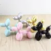 Adornos Populares de Perro Globo de Resina Adornos Creativos Lindos Decoración de Pastel Mini Cachorro Adornos de Decoración de Escritorio