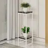 Suporte de flores sala de estar de chão pilar de ferro forjado rack de exibição de plantas 2026 novo rack de armazenamento multicamadas varanda simples
