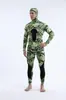 Em estoque atacado borracha 3mm roupa de mergulho dividida duas peças roupa de mergulho com capuz à prova de frio quente roupa de mergulho para homens