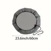 Cubierta de Malla con Cordón para Barril de Lluvia Red Protectora para Tanque Recolector de Agua de Lluvia Red Protectora para Recolección en Cubo de Agua