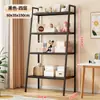 Prateleira de Armazenamento Trapezoidal para Cozinha de Casa Chão Quarto Prateleira de Armazenamento Porta-Livros Jornais Flores Plantas Rack Organizador Fabricante Atacado