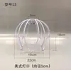Estrutura para Abajur DIY Tecelagem com Corda Artesanal Abajur Suporte de Lâmpada Luminária de Mesa Redonda Quadrada Ferragens Acessórios de Estrutura de Ferro