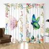 Cortinas com impressão digital 3D spot estoque massivo fabricantes de padrões interessantes transfronteiriços cabelo liso plataforma Amazon WISH
