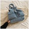 Mochila Casual de Mezclilla para Mujer de Gran Capacidad 2024 Nueva Mochila para Viaje Escolar
