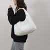 Comércio exterior grande capacidade trabalho viajante bolsa tote feminina 2025 novo nicho elegante flor mão ombro bolsa axila