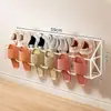 Zapatero Entrada del Hogar Montado en Pared Multicapa Ahorro de Espacio Vestíbulo Gabinete Pequeño para Zapatos Habitación de Dormitorio Habitación de Alquiler Artefacto para Guardar Zapatos