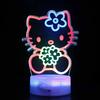 Lámpara de noche LED Sanrio Stilwell, lámpara de noche DIY, creativa, con red roja, control remoto, lámpara de mesa 3D, venta al por mayor transfronteriza