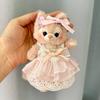 Apenas Roupas] Chaveiro Pingente Belle para Boneca Lulu Xueli Rose Pancake Pingente de Boneca de Substituição