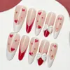 Serie Transfronteriza de Juegos de Uñas Portátiles, Estilo Diario Desmontable con un Toque de Alta Gama, Uñas Postizas con Arte de Uñas Hecho a Mano, Venta al por Mayor de Parches