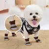 Sapatos Respiráveis Antiderrapantes para Pets de Verão Malha Refletiva Vazada Conforto Bichon Frisé Coberturas para Patas de Cachorro Pequeno Suprimentos para Cachorro Primavera