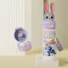Copo Térmico Infantil Disney Desenho Zootopia Aço Inoxidável 316 Estudante Bonito Copo de Beber Direto