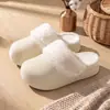 Novas pantufas de algodão impermeáveis para outono e inverno de 2026 para mulheres, para uso interno em casa, antiderrapantes, com cobertura de calcanhar e forro de pelúcia quente removível