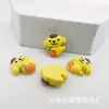 Dibujo animado sosteniendo rábano de fruta Sanrio melody funda de teléfono diy pasador tocado caja de almacenamiento material de resina