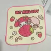 15*15 toalla cuadrada pequeña de algodón de dibujos animados toalla pequeña para bebé guardería babero pudín Yugui KT Xiao Mao