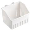 Caja de Almacenamiento Escurridora Colgable Mini Cesta Colgante Cesta para Palillos Estante de Almacenamiento para Vajilla Estante para Copas Invertidas para Botellas Cuchillos y Tenedores de Cocina