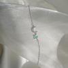 Pulsera de luna Plata de ley Niña diseño nicho ins novias lujo ligero Pulsera de alto sentido pulsera regalo