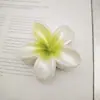 Pinza para el Cabello de Plumeria Más Vendida de Amazon, Nueva Pinza de Garra para el Cabello Perlada, Accesorio para el Cabello de Flor para la Parte Posterior de la Cabeza, Pinza de Garra de Flor, Pinza de Tiburón al por Mayor