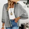 Venta Caliente Transfronteriza Popular en Amazon Estilo Europeo y Americano Prendas de Punto Elegante Cárdigan con Mangas de Campana Camiseta Fabricante Mayorista