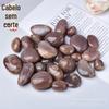 Pedra Natural Laranja Sol Rolling Laranja Luar Partículas Grandes Ornamentos de Pedra Nua Comércio Transfronteiriço
