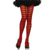 Acessórios para fantasia de festa meia-calça listrada meia-calça de Halloween Natal meias multicoloridas opcionais