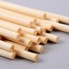 Vara de Bambu 8mm Pequena Vara Redonda DIY Montado à Mão Modelo Material para Gaiola de Pássaro Vara de Bambu Carbonizado Haste de Elevação de Lanterna Pode Ser Perfurada