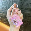 Llavero Creativo y Lindo de Grabadora de Cinta, Divertido Juguete para Aliviar el Estrés para Estudiantes, Colgante Pequeño, Accesorio para Bolsa, Regalo Pequeño