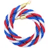 Cordas de Segurança para Venda por Atacado 1,5m Hotel Aeroporto Cabine de Guarda Plataforma de Hasteamento de Bandeira Barreira de Isolamento Corda Torcida