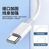 Cargador de Teléfono Móvil USB Gan de Doble Puerto de 120W Estándar Europeo Carga Rápida 3.0 Adaptador de Corriente Tipo C de 120W