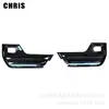 Adecuado para 2022-23 Gmc Terrain Marco de Luz Antiniebla Negro Brillante 84680924 84406662