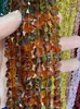 Venta al por mayor 10/14 mm Agujero Recto Cuentas de Cristal Flor de Ciruelo Accesorios para Pulseras DIY Accesorios para Ropa y Otros Materiales Cuentas Sueltas de Vidrio
