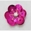 Decoração patch diy bolsa roupa sapatos chapéus lantejoulas feitas à mão acessórios para cabelo suprimentos de costura acessórios flor