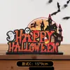 Ornamento de Mesa de Abóbora Desenho Animado Criativo de Halloween Decoração Loja Atmosfera Cenário Layout Adereços de Foto