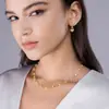 Collar apilable de plata S925 para mujer, cadena de moissanita Otoño e Invierno, cadena para clavícula de estilo Ins de venta caliente transfronteriza, collar de moissanita
