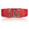Moda para Mujer Cinturón Decorativo Retro Versátil Europeo y Americano Cinturón de Falda Cintura Elástica para Mujer Cinturón Ancho Elástico de Cuero En Stock