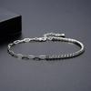 Pulseira Jinse Luxo Leve Sensação de Alta Qualidade Zircônia Feminina ins Design de Nicho Simples Estilo Frio Joias de Mão Femininas Atacado