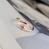 Anillo de Abrazo de Manos Nuevo Amor Transfronterizo Anillo de Pareja Japonés y Coreano Anillo Abierto Simple de Abrazo para Hombres y Mujeres