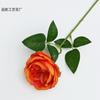 Simulação rosa único ramo austin arranjo de flores de casamento decoração de casa adereços de tiro flor falsa flor de seda atacado