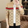 Cardigan de malha Explosions direto da fábrica, jaqueta solta masculina, suéter moderno para uso externo, blusa masculina para todos os gostos