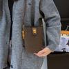 Bolsos de Mujer, Bolsos de Moda y de Alta Gama, Bolsos de Cubo Retro Nicho Nuevos de Otoño e Invierno para Mujer, Bolsos Cruzados Versátiles Casuales para Ir al Trabajo
