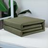 Colcha Verde Militar, Formato de Cubos de Tofu, Removível e Lavável, para Treinamento Militar, com Algodão Termofusível, Colcha de Algodão Atacado, Colcha de Algodão Puro