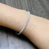 Pulsera Multicolor Colorido Conserva el Color Regalo Caja de Regalo Cadena Cadena de Perlas Cuadradas Colgante de Bola Pulsera para Mujer Venta al por Mayor