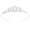 Niños y Niñas Princesa Corona Simple Linda Diadema Bebé Festival Actuación Accesorios para el Cabello Corona de Cumpleaños Corona para Pastel