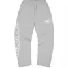Moletom com Zíper Corteiz Alcatraz Estampa de Letras High Street Casual Patchwork Conjunto Tendência
