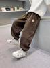 Pantalones de Primavera para Niño Primavera y Otoño 2025 Nuevo Pantalón de Trabajo para Niños Pantalón Deportivo Casual para Niño Grande de Primavera