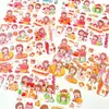 Colección de Pegatinas para Manual de Bienestar, Decoración Creativa de Dibujos Animados para Manualidades DIY Guka