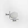 Versión Coreana Flor de Organza de 3 cm Malla Borde Enrollado Rosa DIY Hecho a Mano Versátil Pasador Accesorio para el Cabello Accesorio para Ropa Venta al por Mayor