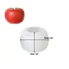 Mono Bricolaje Resina Epoxi Manzana Pera Melocotón Calabaza Fruta y Verdura Velas Aromáticas Molde de Silicona