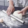 Venda por atacado 304 aço inoxidável pino de cozimento ferramentas de laminação pino de pressão bolinho pele rolagem pino de cozinha gadgets de cozinha