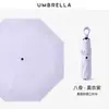 50% de descuento Paraguas Negro de Goma de Seis Varillas para Sol y Lluvia, Paraguas Mini Parasol, Paraguas Anillo, Paraguas Compacto Cápsula, Paraguas de Bolsillo Promocional